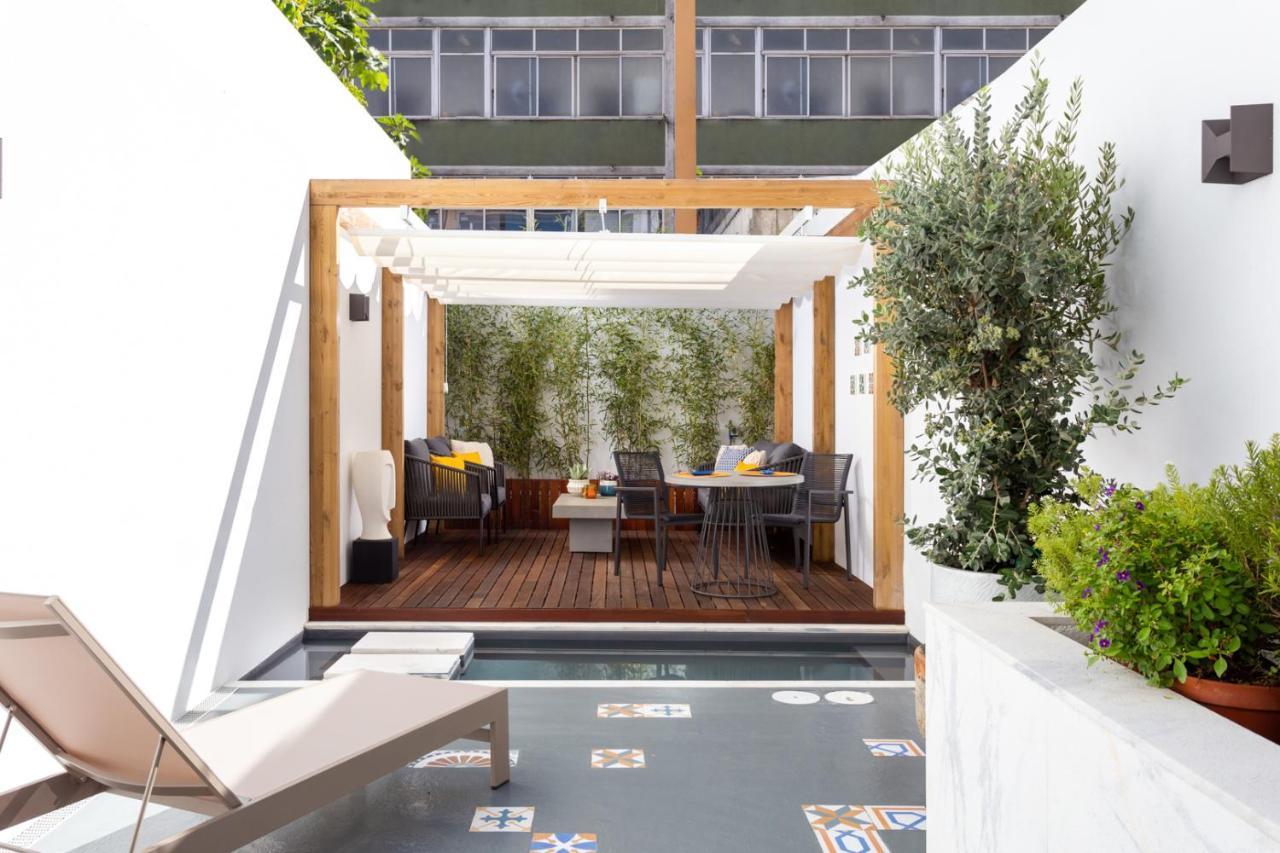Stupendo- Two Rooms, Patio With Refreshing Pond-Center-Air Conditioning-Free Park Lisboa 外观 照片