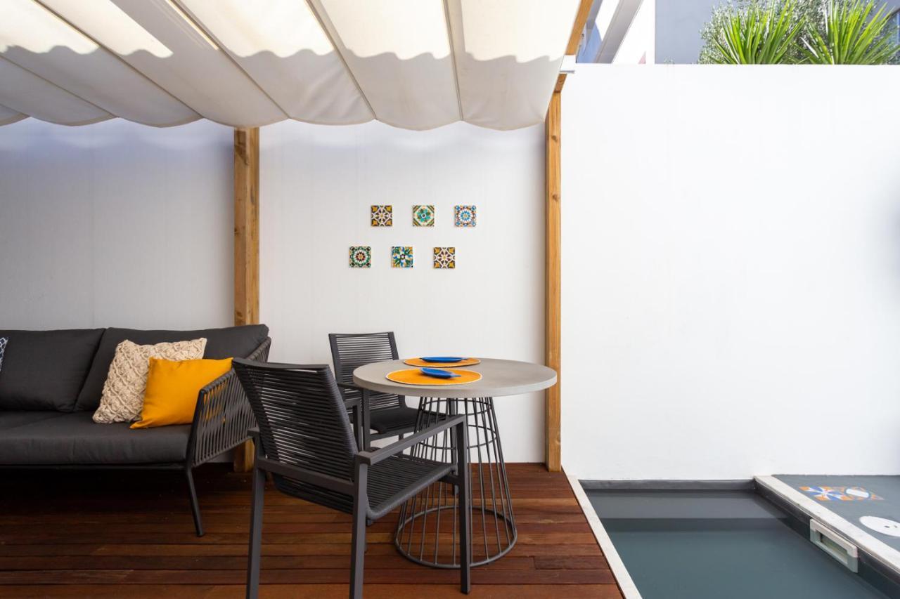 Stupendo- Two Rooms, Patio With Refreshing Pond-Center-Air Conditioning-Free Park Lisboa 外观 照片