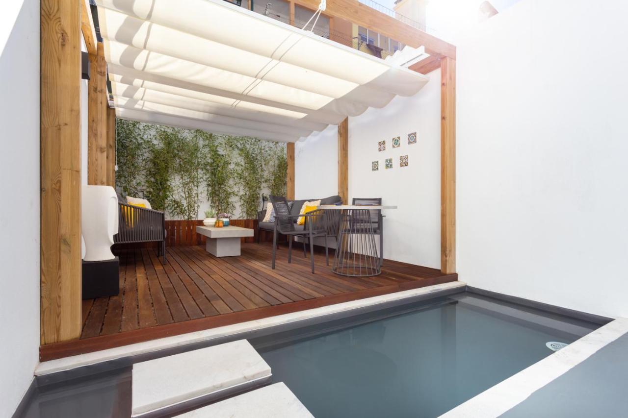 Stupendo- Two Rooms, Patio With Refreshing Pond-Center-Air Conditioning-Free Park Lisboa 外观 照片